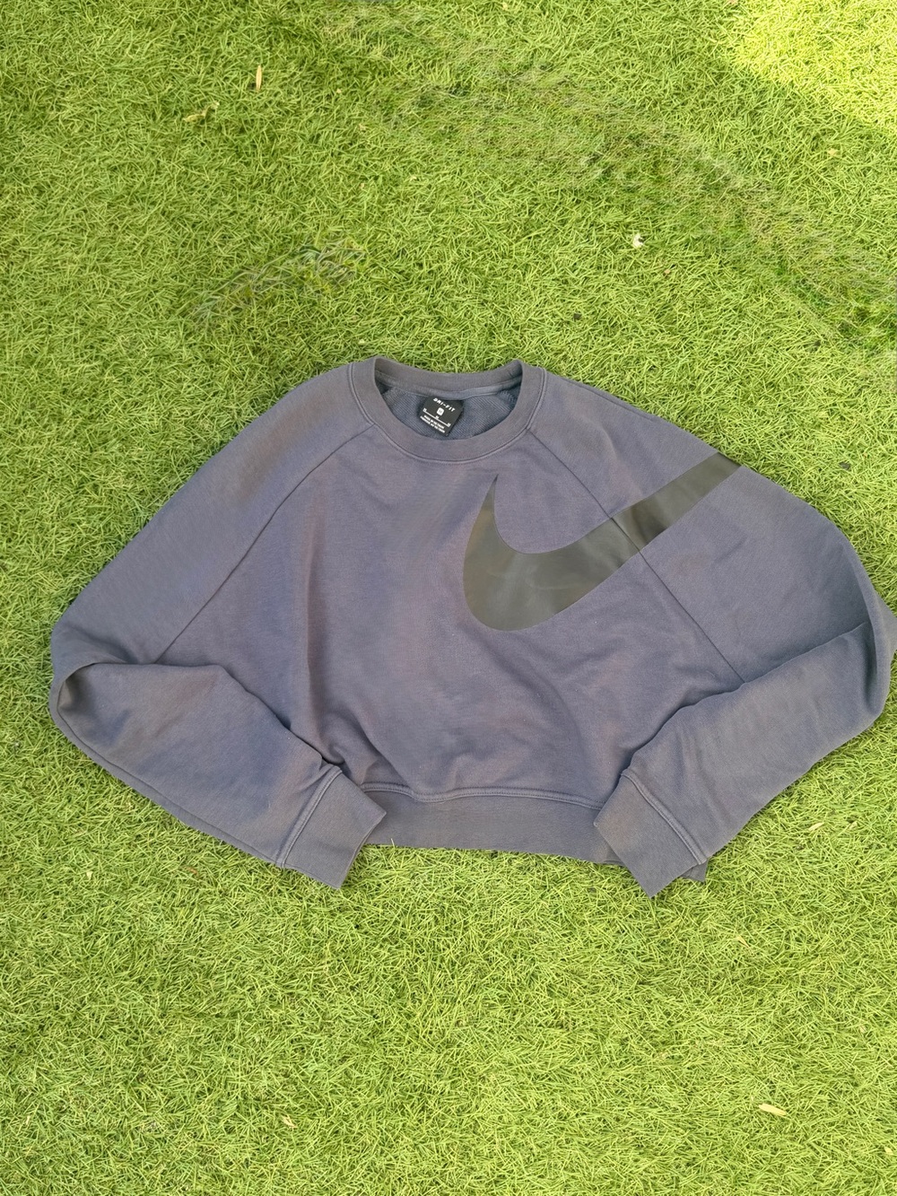 Nike Women's Crewneck Cropped Oversized Sweater